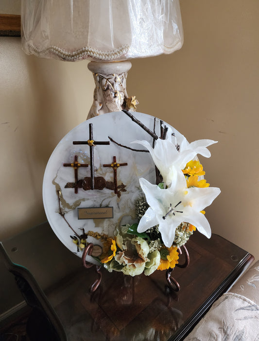 Decor-Look Inspirational - Three Crosses
