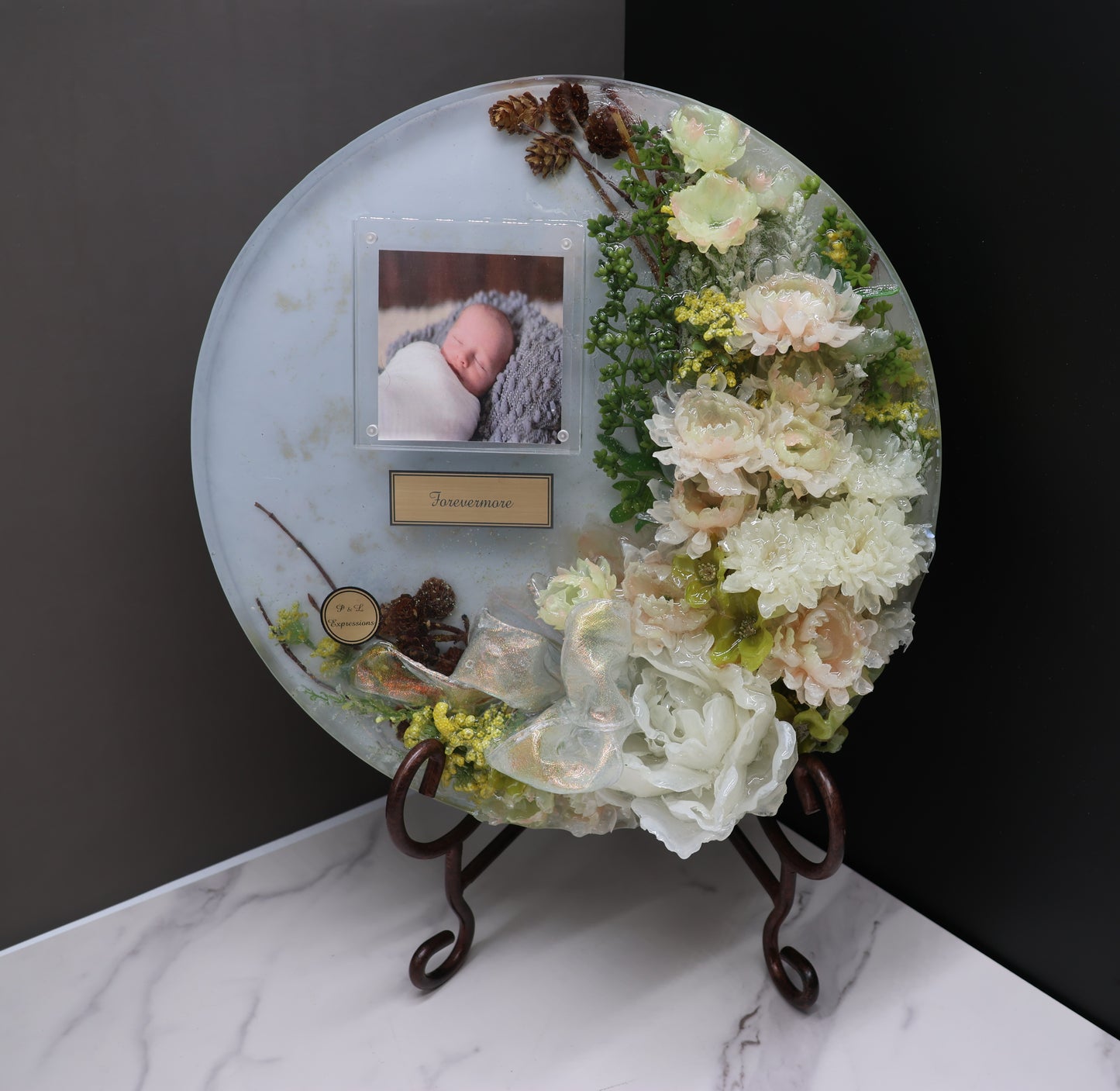 Decor-Look w/Picture Insert all occasions - Forevermore