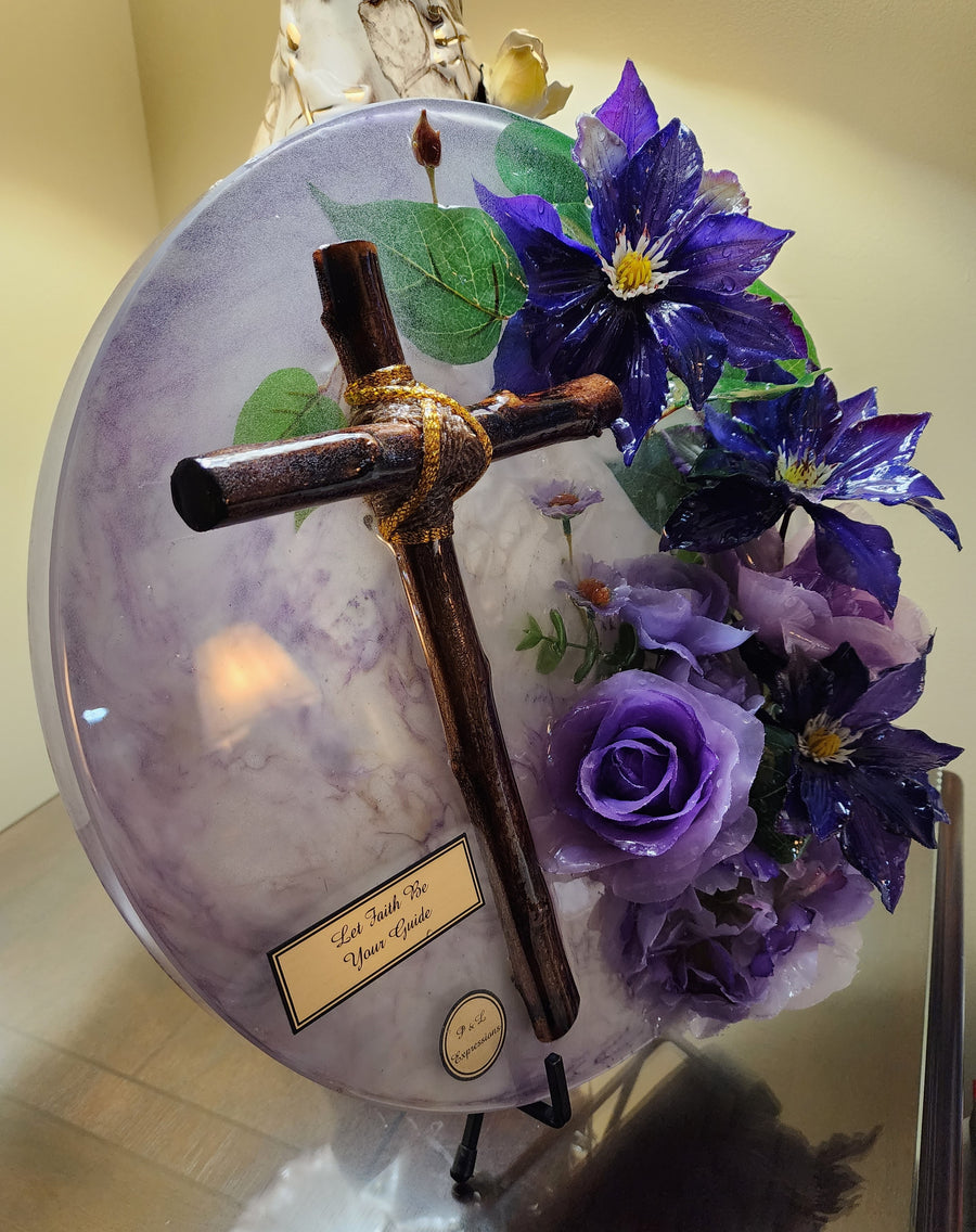 Let Faith be your guide in Purple