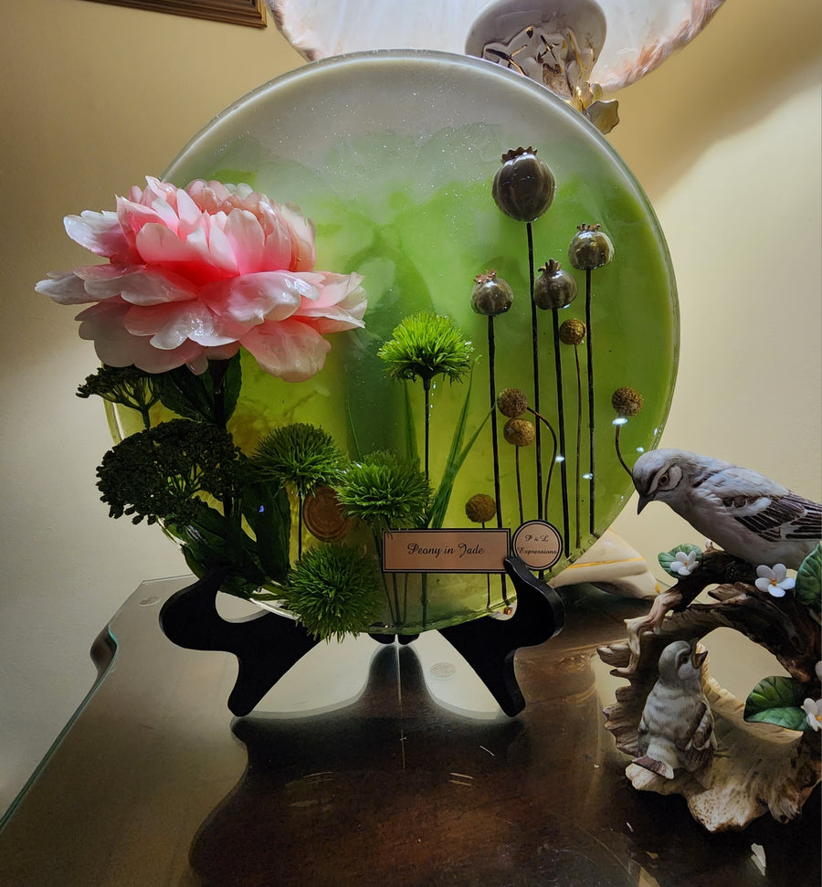 PEONY IN JADE
